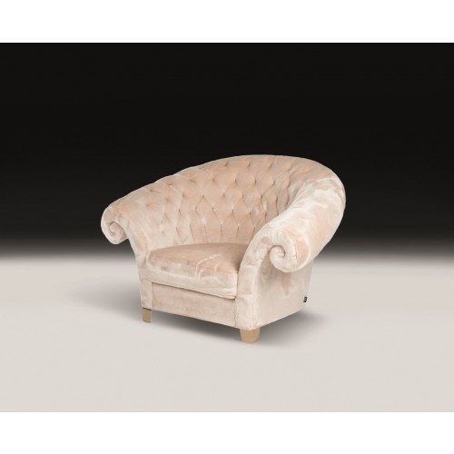브이지NEWTREND 핑크 포우 Fur Versailles 암체어 팔걸이 의자 fro. 01154