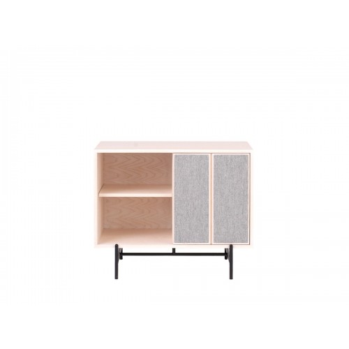 L.Ercolani 캔버스 Small Cabinet - Front Upholstered Canvas 04113