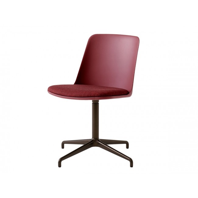앤트레디션 HW12 Rely 오피스 체어 - 스위블 Base 크바드라트 캔버스 2 패브릭 &Tradition Office Chair Swivel Kvadrat Canvas Fabric 03665