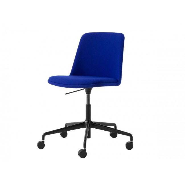 앤트레디션 HW31 Rely 오피스 체어 - 스위블 Base with Castors 크바드라트 RE-울 패브릭 &Tradition Office Chair Swivel Kvadrat Re-wool Fabric 03642