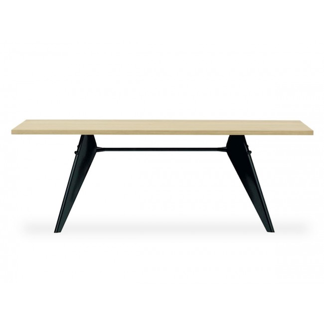 비트라 EM 다이닝 테이블 leng_th: 220cm (네추럴오크 Top) Vitra Dining Table Length: (Natural Oak 03347