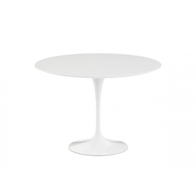 놀 사리넨 튤립 다이닝 테이블 - 107cm Diameter 라미네이트 Knoll Studio Saarinen Tulip Dining Table Laminate 03189