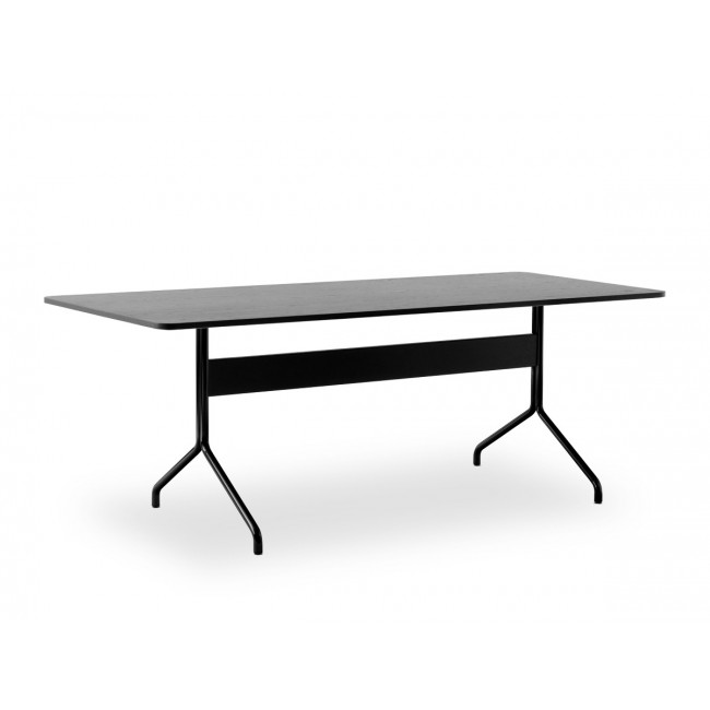 앤트레디션 PAV일리오N 다이닝 테이블 - 블랙 베이스 leng_th: 160cm &Tradition Pavilion Dining Table Black Base Length: 03173
