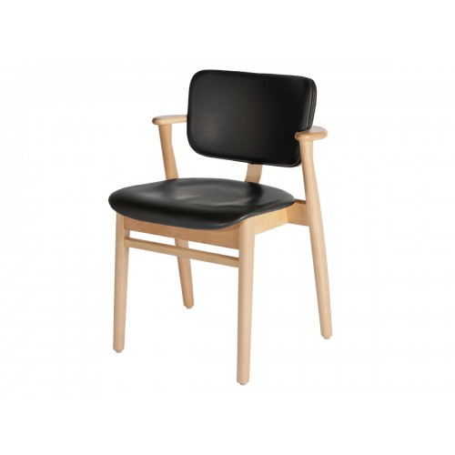 아르텍 도무스 체어 - 레더 네츄럴 Birch 프레임 Artek Domus Chair Leather Natural Frame 03098