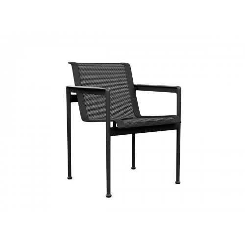 놀 1966 아웃도어 다이닝 체어 의자 With 암스 Knoll Studio Outdoor Dining Chair Arms 03096