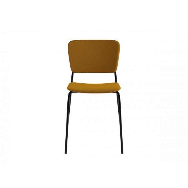 포지아 모노 다이닝 체어 의자 with 메탈 Base - Fully Upholstered Fogia Mono Dining Chair Metal 03092