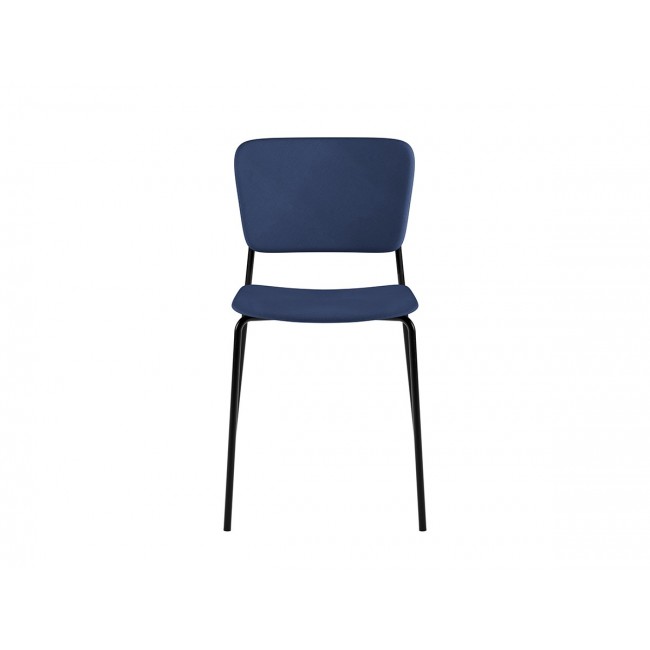 포지아 모노 다이닝 체어 의자 with 메탈 Base - Fully Upholstered Fogia Mono Dining Chair Metal 03092