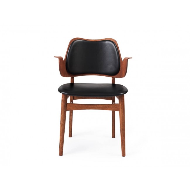 웜 노르딕 Gesture 다이닝 체어 의자 - Upholstered Fully Warm Nordic Dining Chair 02797