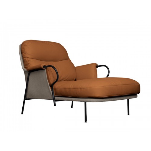 포지아 Lyra Chaise Lounge - 레더 Fogia Leather 01894