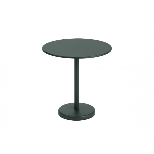 무토 리니어 Steel 아웃도어 Cafe 테이블 - Round Muuto Linear Outdoor Table 01848
