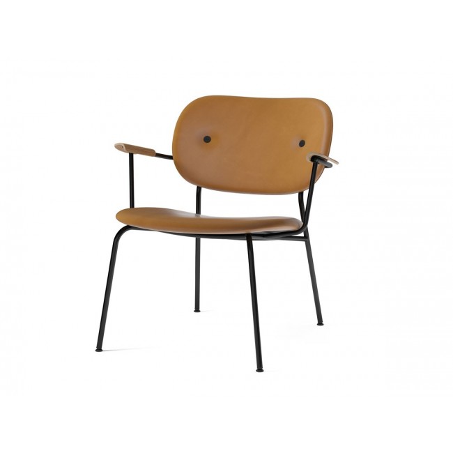 메누 Co 라운지체어 - Fully Upholstered 레더 Menu Lounge Chair Leather 01105