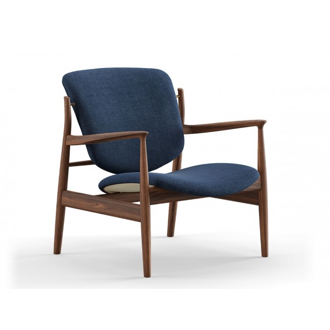 House of Finn Juhl France 라운지체어 Kjellerup-Vaeveri Watercolour 패브릭 Lounge Chair Fabric 01088