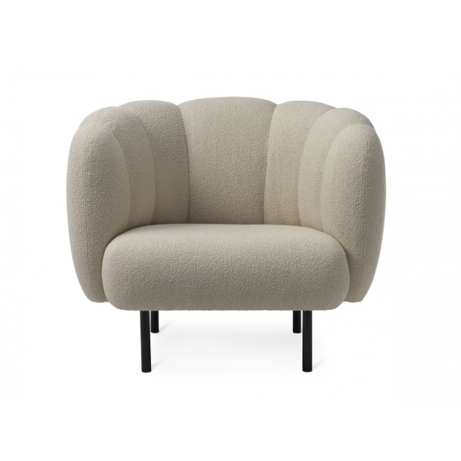 웜 노르딕 Cape 라운지체어 - With Stitches 크바드라트 Steelcut 2 패브릭 Warm Nordic Lounge Chair Kvadrat Fabric 00734