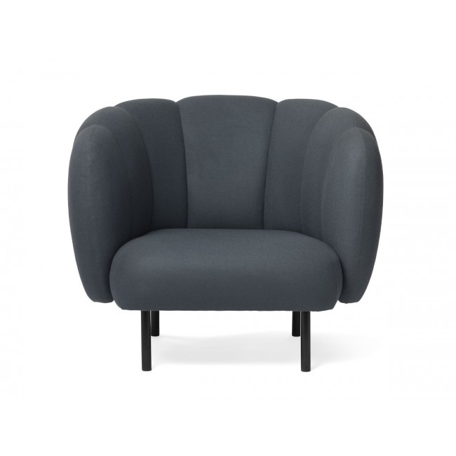 웜 노르딕 Cape 라운지체어 - With Stitches 크바드라트 Merit 패브릭 Warm Nordic Lounge Chair Kvadrat Fabric 00731