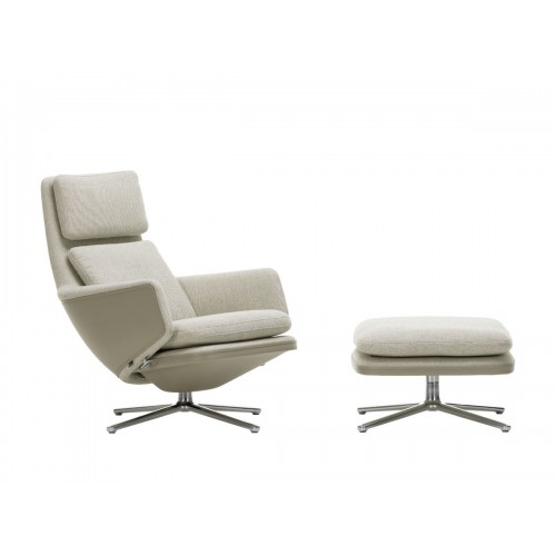 비트라 그랜드 릴렉스 라운지체어 & 오토만 - 패브릭 Vitra Grand Relax Lounge Chair Ottoman Fabric 00690
