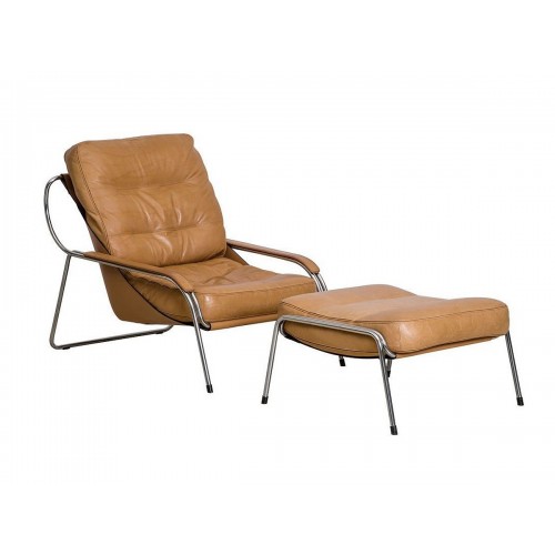 자노타 900 마지올리나 라운지체어 and 풋스툴 Zanotta Maggiolina Lounge Chair Footstool 00570