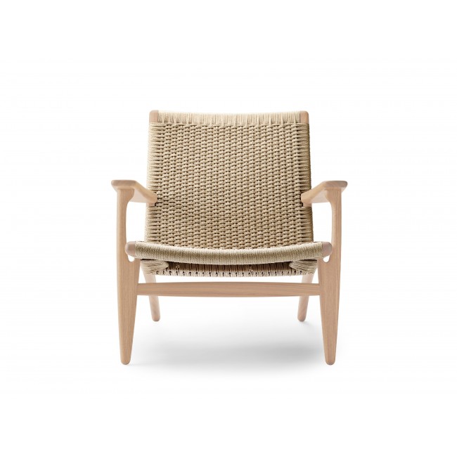 칼 한센 앤 선 CH25 라운지체어 네츄럴 Paper Cor_d Seat Carl Hansen & Son Lounge Chair Natural Cord 00523