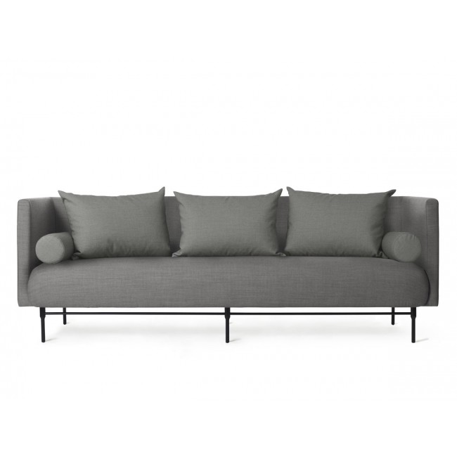 웜 노르딕 Galore Three 시터 소파 위드 쿠션S 크바드라트 캔버스 2 패브릭 Warm Nordic Seater Sofa with Cushions Kvadrat Canvas Fabric 00423