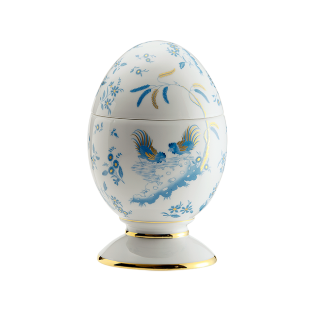 지노리 1735 라지 에그 Oro Di Doccia Turchese Ginori Large egg 01172