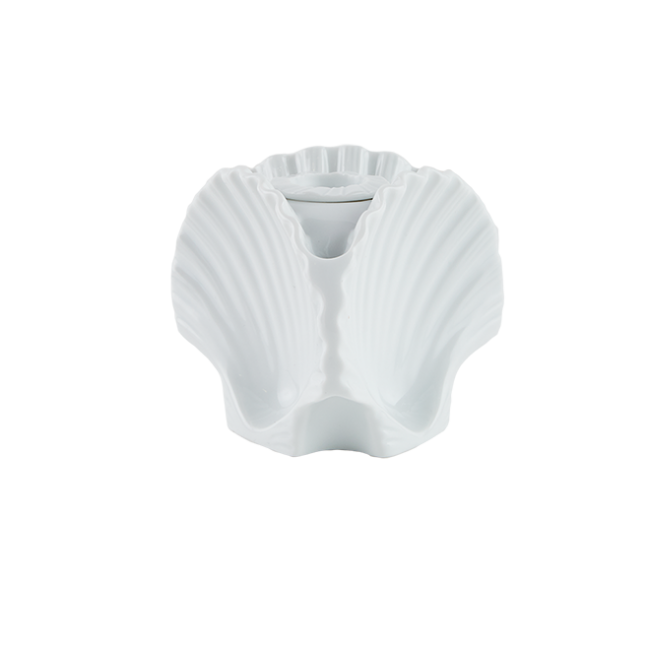 지노리 1735 3 Shells 화병 꽃병/캔들 홀더 화이트 Ginori vase/candleholder White 01159