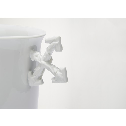 지노리 1735 라지 포셀린 화병 꽃병 Ivy Arrow OFF-화이트 C/O Ginori Large porcelain vase Off-White™ 01157