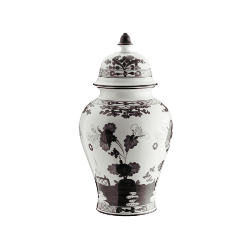 지노리 1735 라지 Potiche 화병 꽃병 오리엔트E Italiano Albus Ginori Large Vase Oriente 01150