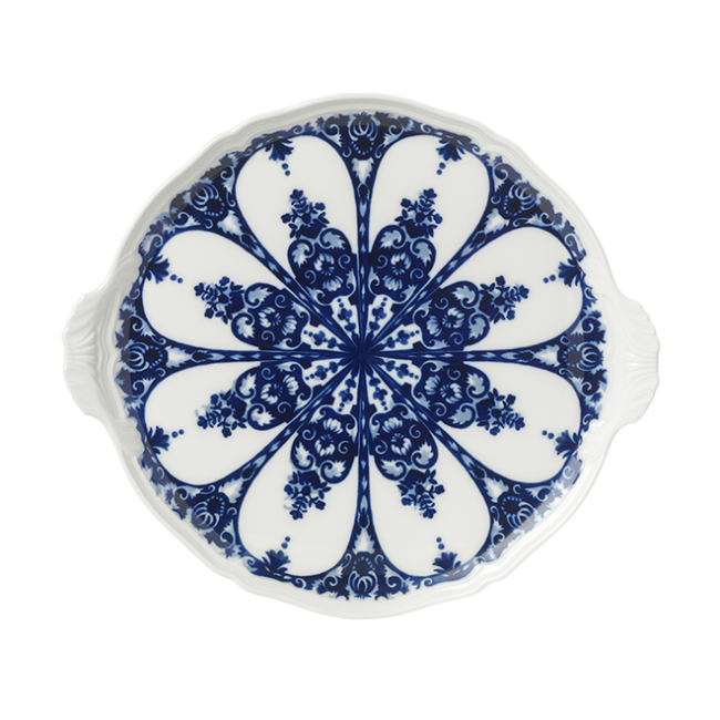 지노리 1735 케이크 접시 Babele Blu Ginori Cake plate 00939