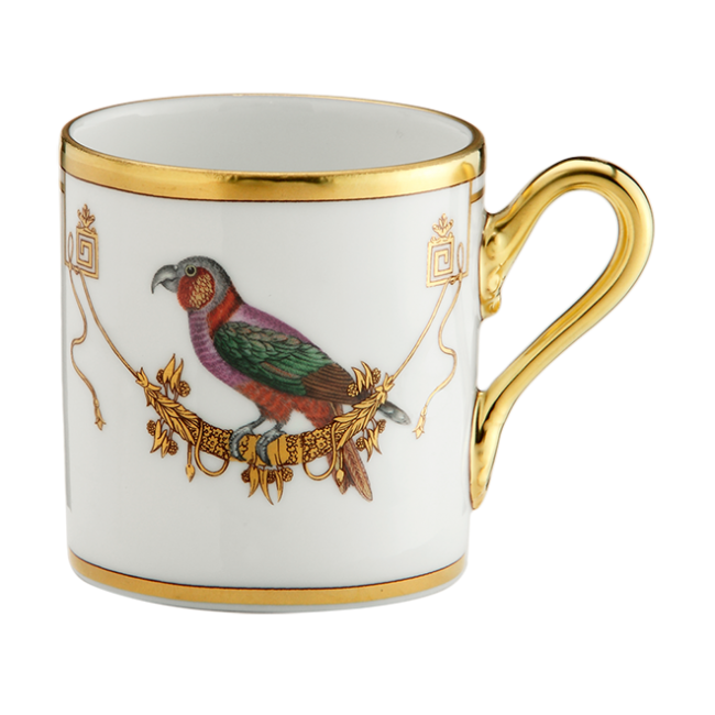지노리 1735 에스프레소 컵 Voliere Perroquet Nestor Ginori Espresso cup 00522
