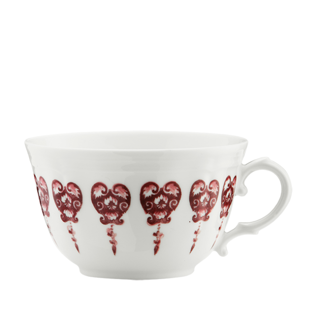 지노리 1735 Tea cup Babele Rosso Ginori 00455