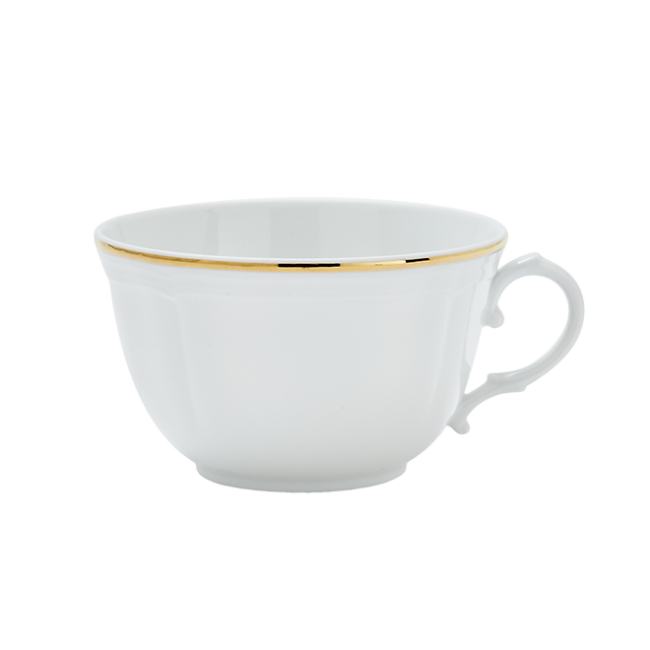 지노리 1735 Tea cup Corona oro Ginori 00452