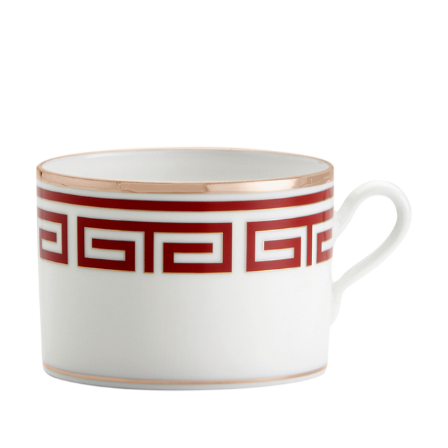 지노리 1735 Tea cup Labirinto Scarlatto Ginori 00434