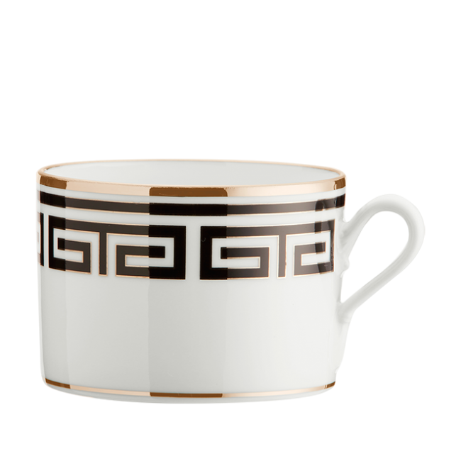 지노리 1735 Tea cup Labirinto Nero Ginori 00432