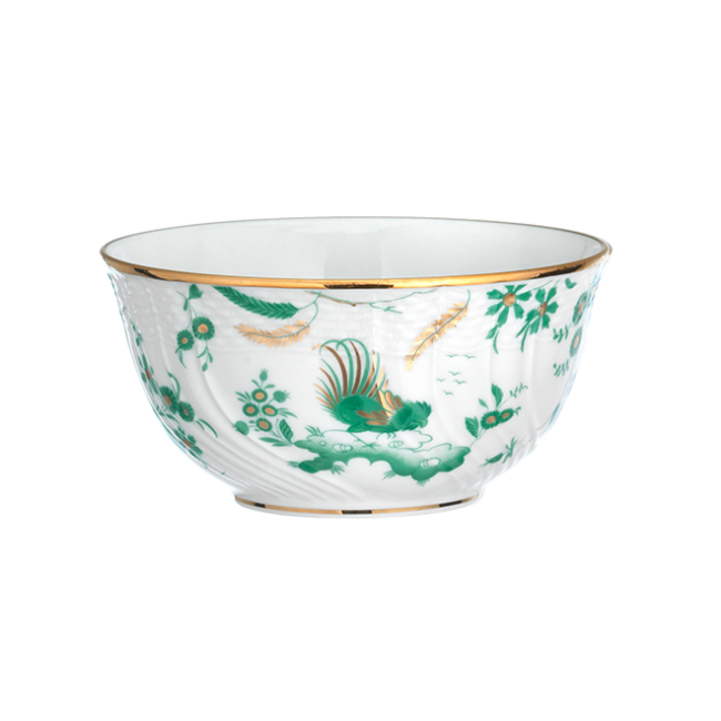 지노리 1735 라이스 볼 Oro di Doccia Giada Ginori Rice bowl 00375