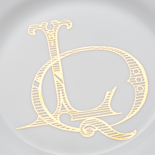 지노리 1735 브레드 접시 Corona 모노GRAM oro Ginori Bread plate Monogram 00128