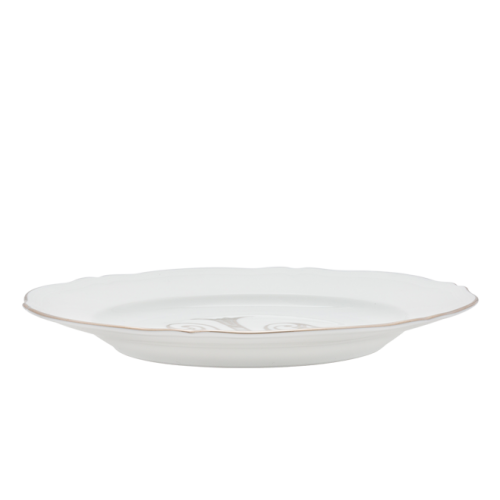 지노리 1735 디저트접시 Corona 모노GRAM platino Ginori Dessert plate Monogram 00116
