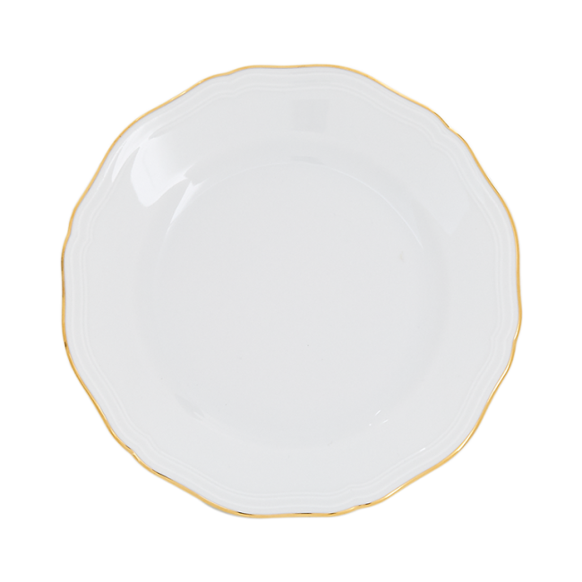 지노리 1735 디저트접시 Corona oro Ginori Dessert plate 00081