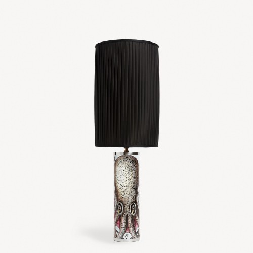 포르나세티 Cylindrical lamp base Polipo Fornasetti Cylindrical lamp base Polipo 00174