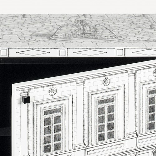 포르나세티 Raised Cabinet Architettura Fornasetti Raised Cabinet Architettura 00005