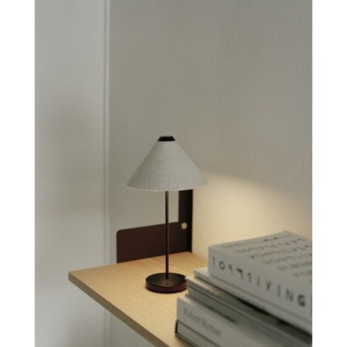 뉴 웍스 Brolly 포터블 테이블조명/책상조명 린넨 New Works Brolly Portable Table Lamp Linen 40652