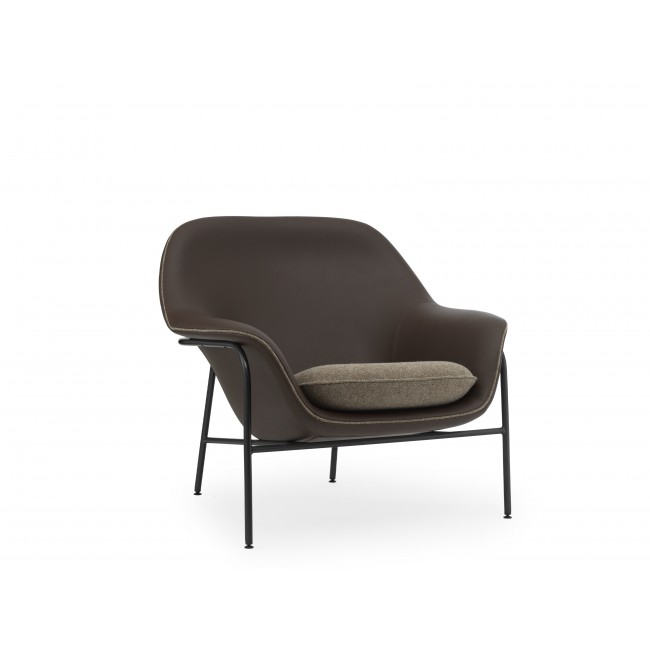 노만코펜하겐 Drape 라운지체어 - 레더 with 메탈 Base Normann Copenhagen Lounge Chair Leather Metal 04811