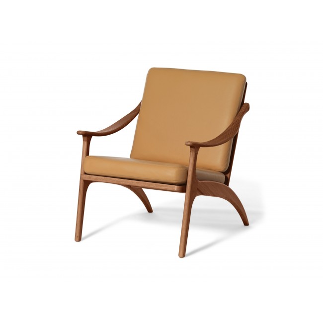 웜 노르딕 Lean Back 라운지체어 - 레더 Warm Nordic Lounge Chair Leather 04806