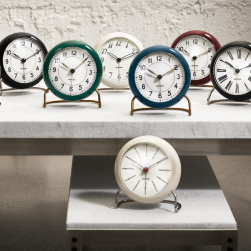 로젠달 Timepieces Station 테이블 시계 그린 Rosendahl Table Clock Green 03546