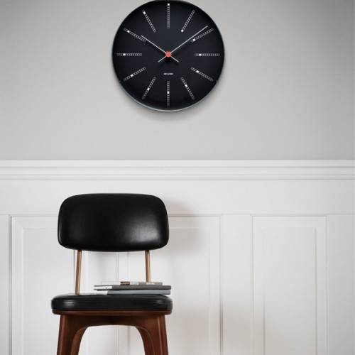 로젠달 Timepieces 로즈NDAH Bankers 시계 블랙 Rosendahl Rosendah Clock Black 03524