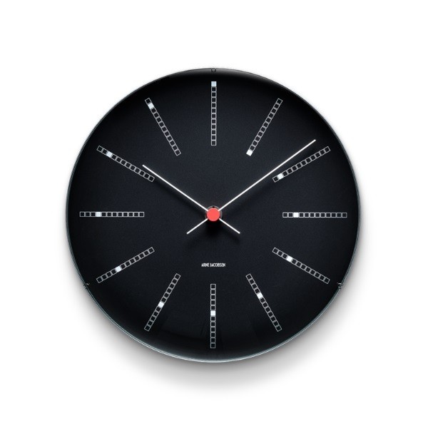 로젠달 Timepieces 로즈NDAH Bankers 시계 블랙 Rosendahl Rosendah Clock Black 03524