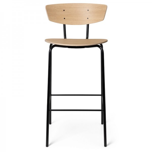 펌리빙 Herman 카운터 체어 의자 화이트 오일 오크 Ferm Living Counter Chair White Oiled Oak 01424