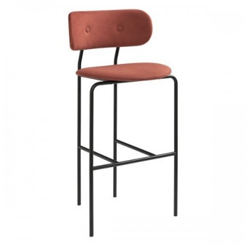구비 Coco 바 체어 Upholstered Gubi Bar Chair 01294