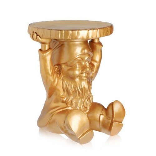 카르텔 Attila Gnome 테이블 스툴 골드 Kartell Table Stool Gold 00827
