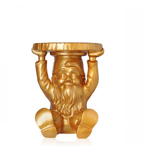카르텔 Attila Gnome 테이블 스툴 골드 Kartell Table Stool Gold 00827