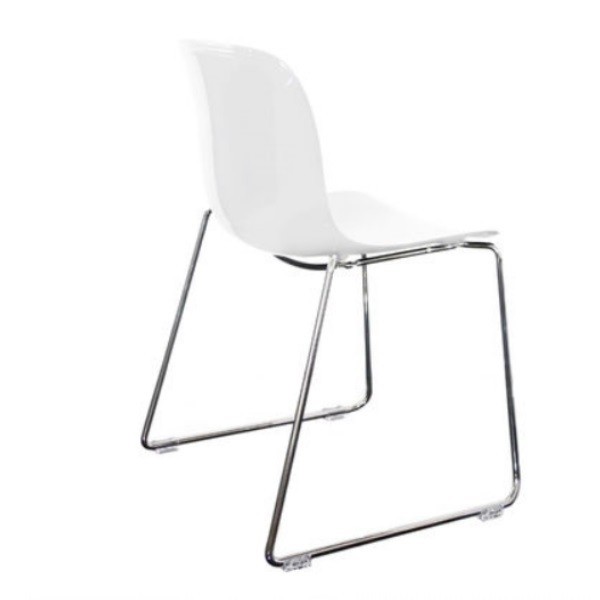 마지스 design 트로이 스태커블 체어 의자 - POLY카본ATE & sled feet Magis Troy Stackable Chair Polycarbonate 00611