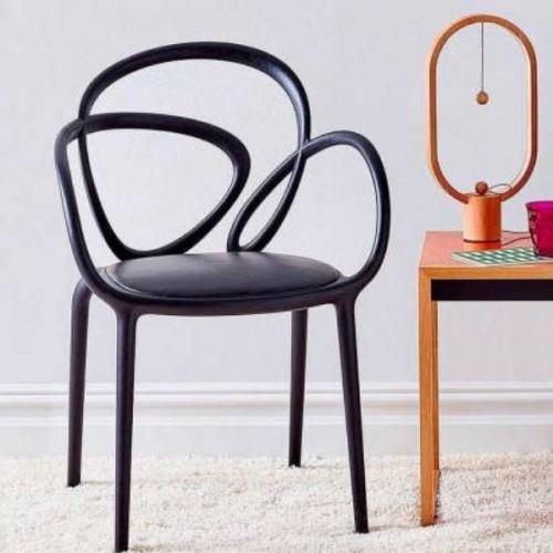 퀴부 Loop 체어 의자 Set of 2 피스S ( 위드 쿠션) Qeeboo Chair pieces with cushion) 00392
